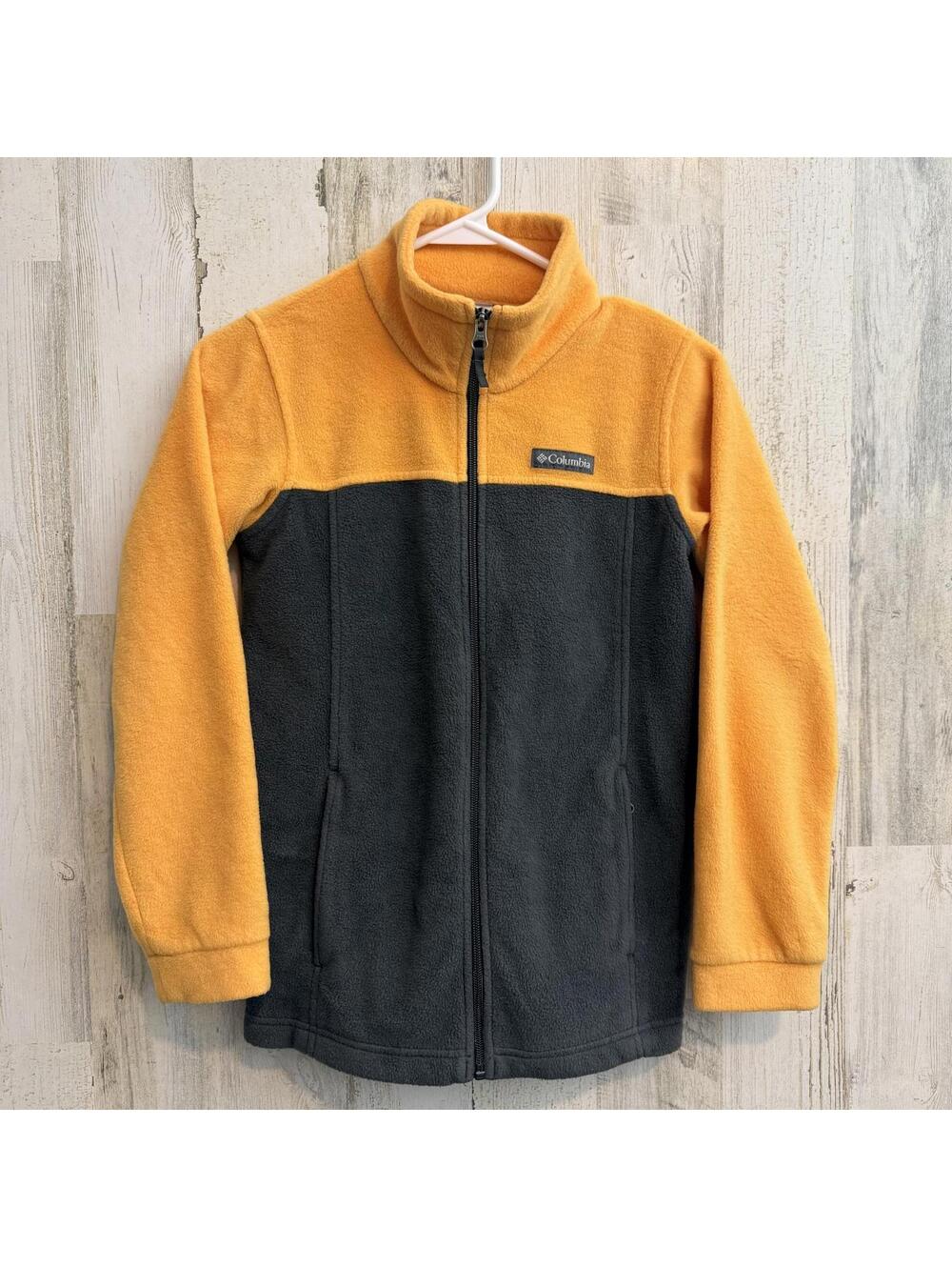 Columbia Fleece Jacket Boys Medium Zip Outdoor